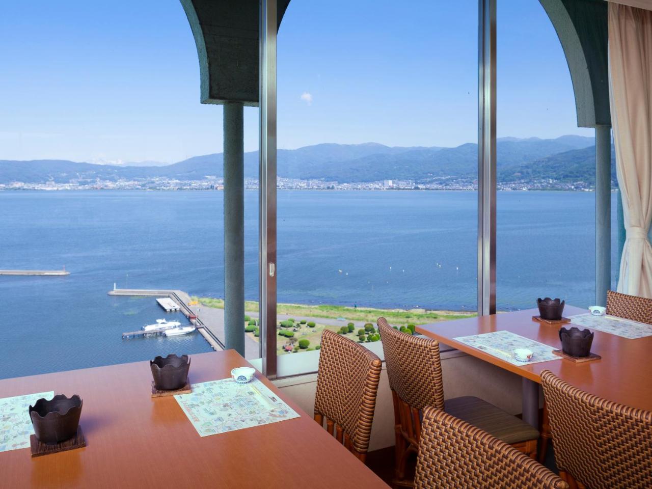 Suwa Lakeside Hotel Exterior foto